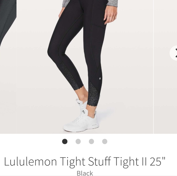 Lululemon Tight Stuff Tight II 25" Black - Picture 1 of 9